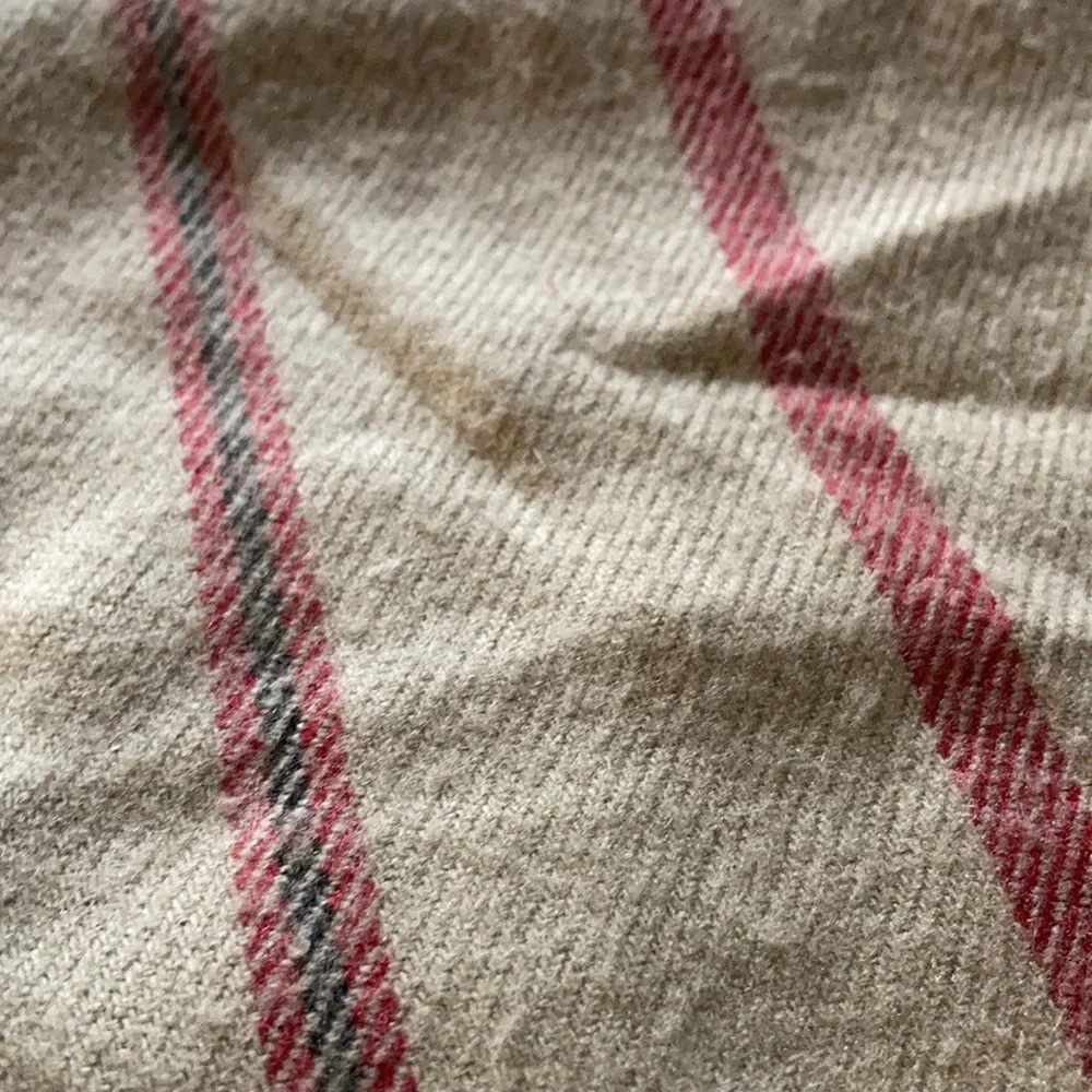 Christian Dior 100% Acrylic Striped Scarf